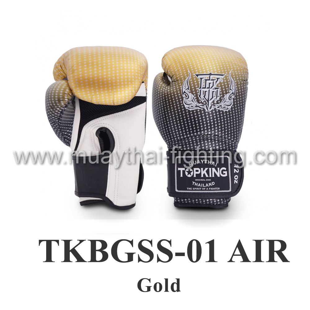 TOP KING Boxing Gloves Super Star Air TKBGSS-01 AIR Gold